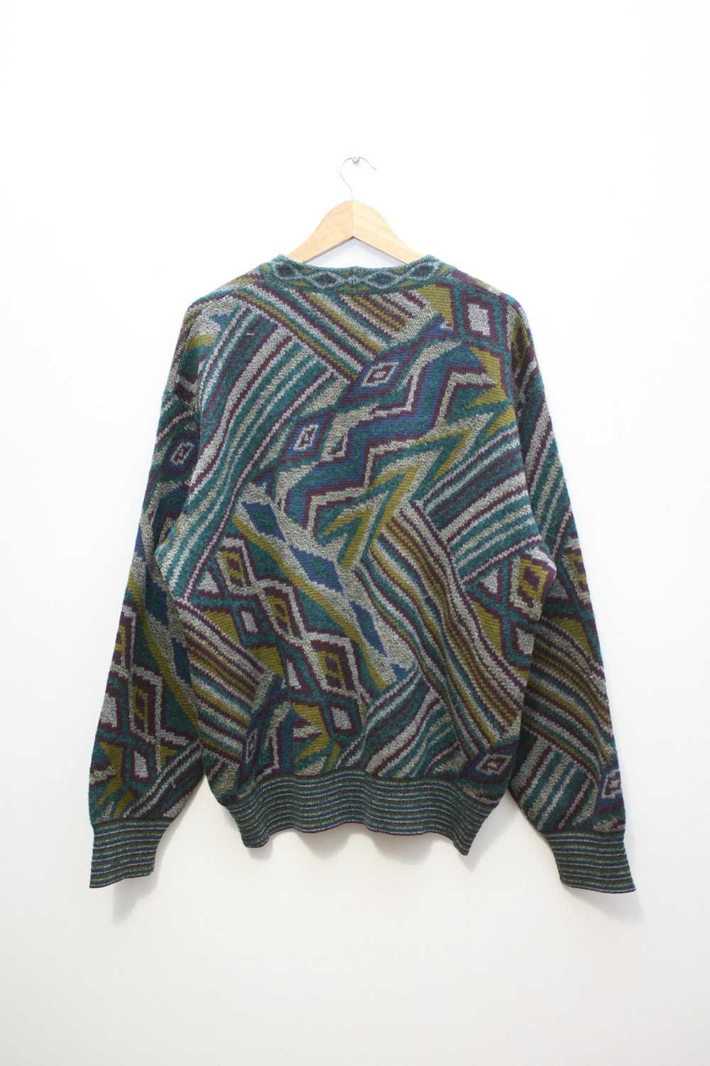 Missoni Missoni Sport Wool Abstract Knitted Sweat… - image 2