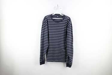 Gap × Vintage Vintage Y2K 2000 Gap Striped Long S… - image 1