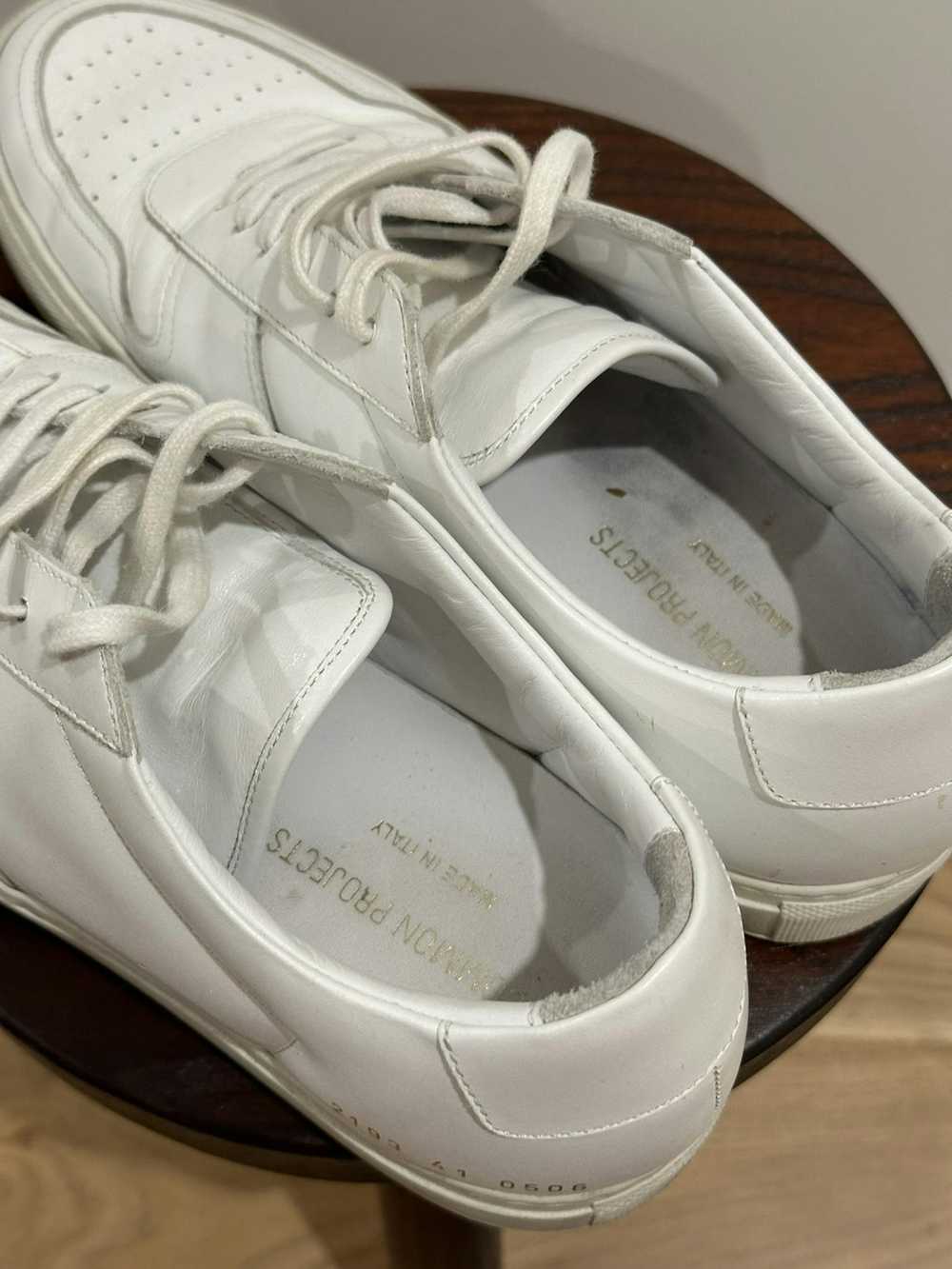 Common Projects Common Projects Bball Low White E… - image 11