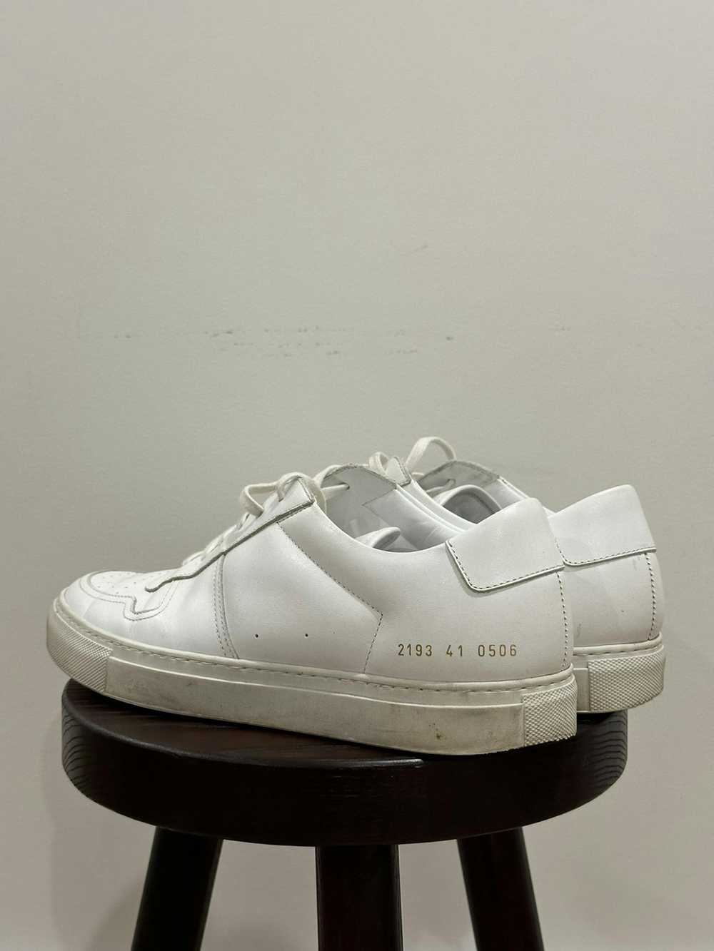 Common Projects Common Projects Bball Low White E… - image 4