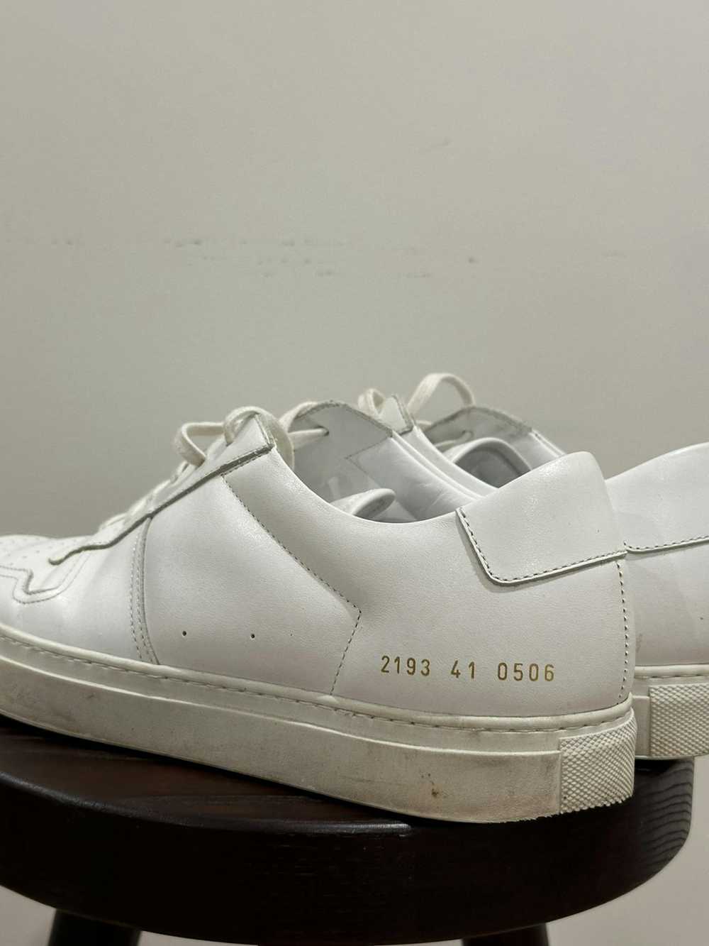 Common Projects Common Projects Bball Low White E… - image 5