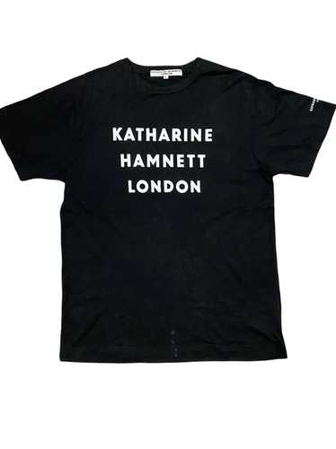 Japanese Brand × Katharine Hamnett London Vtg Log… - image 1