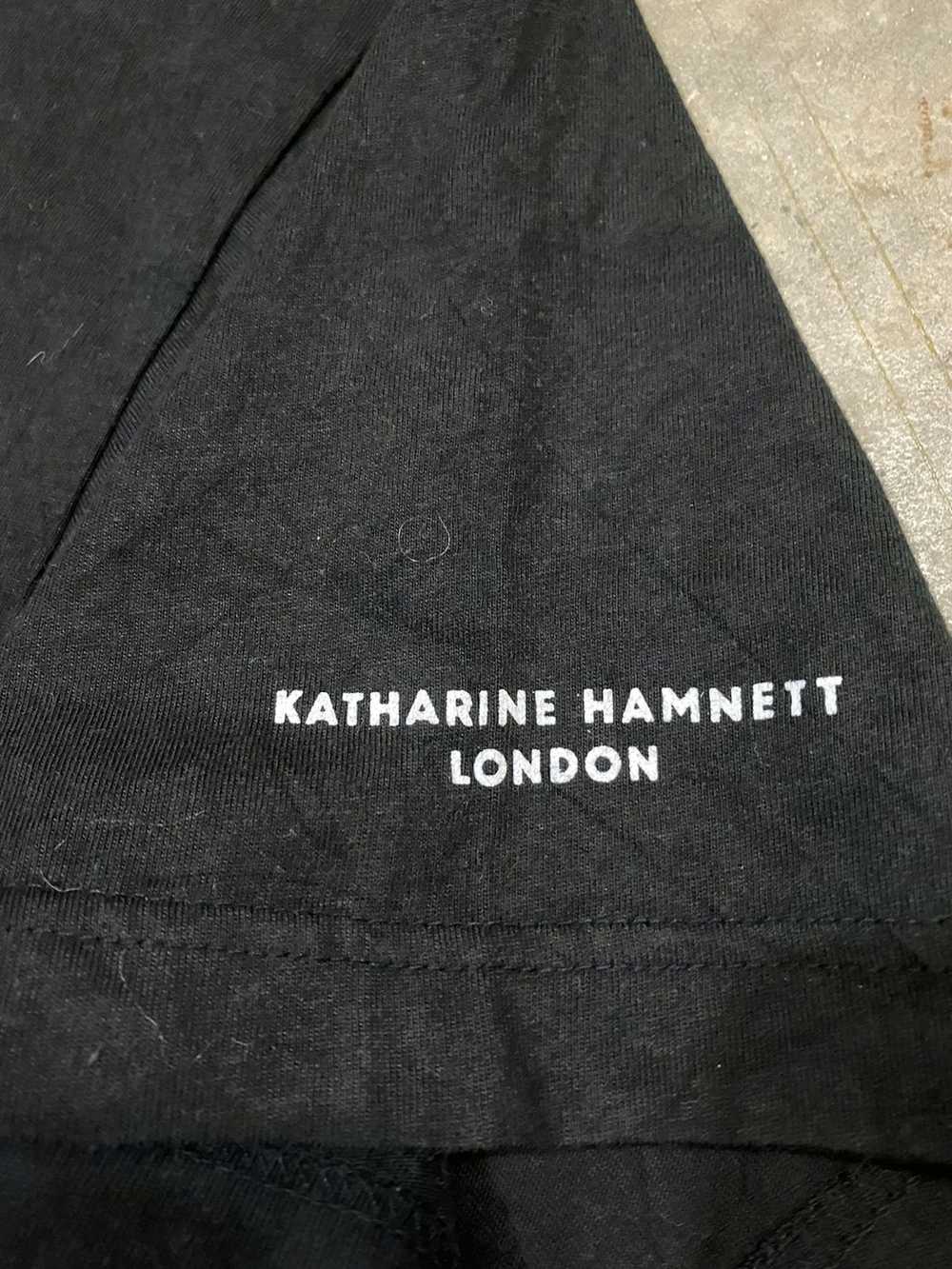 Japanese Brand × Katharine Hamnett London Vtg Log… - image 5