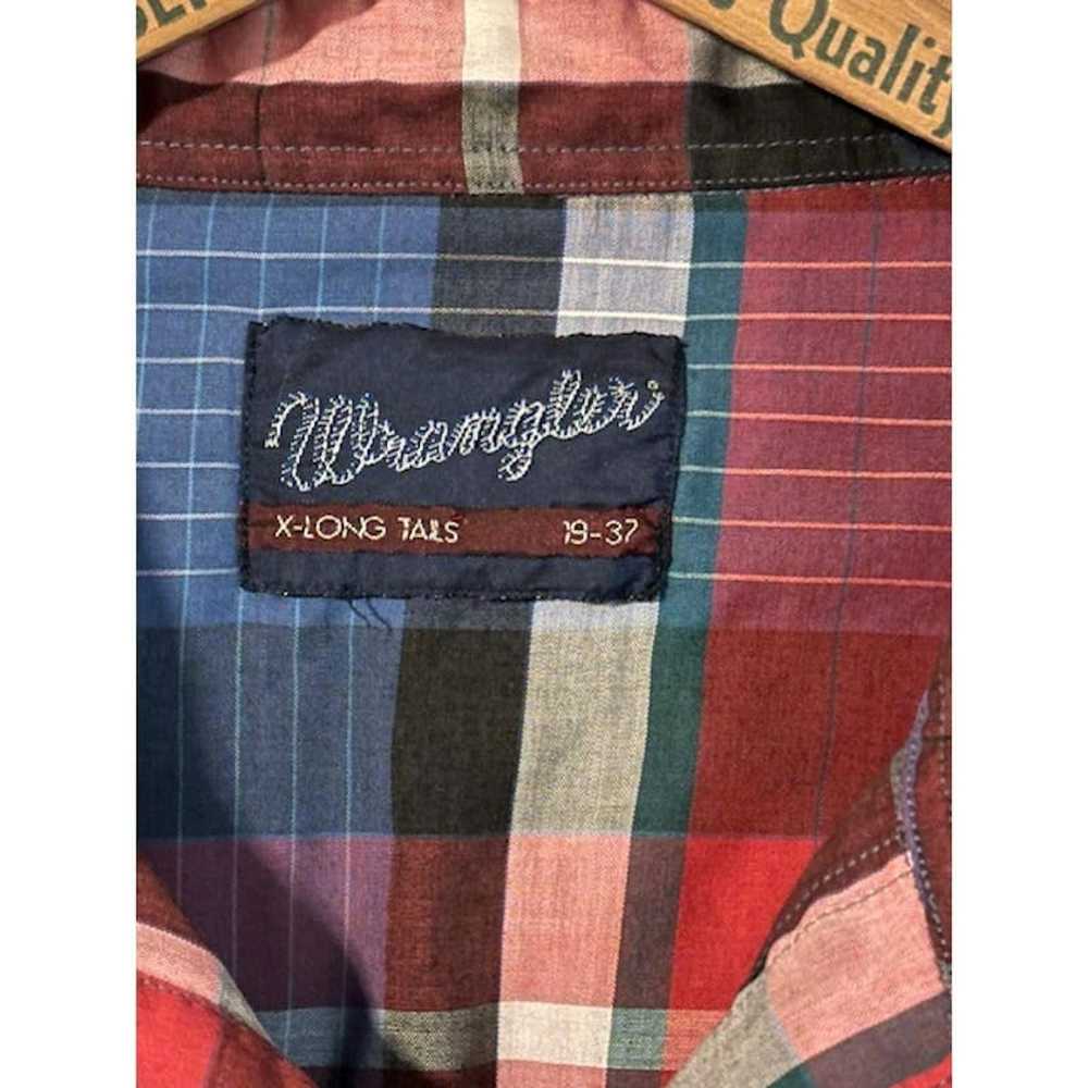 Wrangler Vintage Wrangler Pearl Snap Button Shirt - image 3