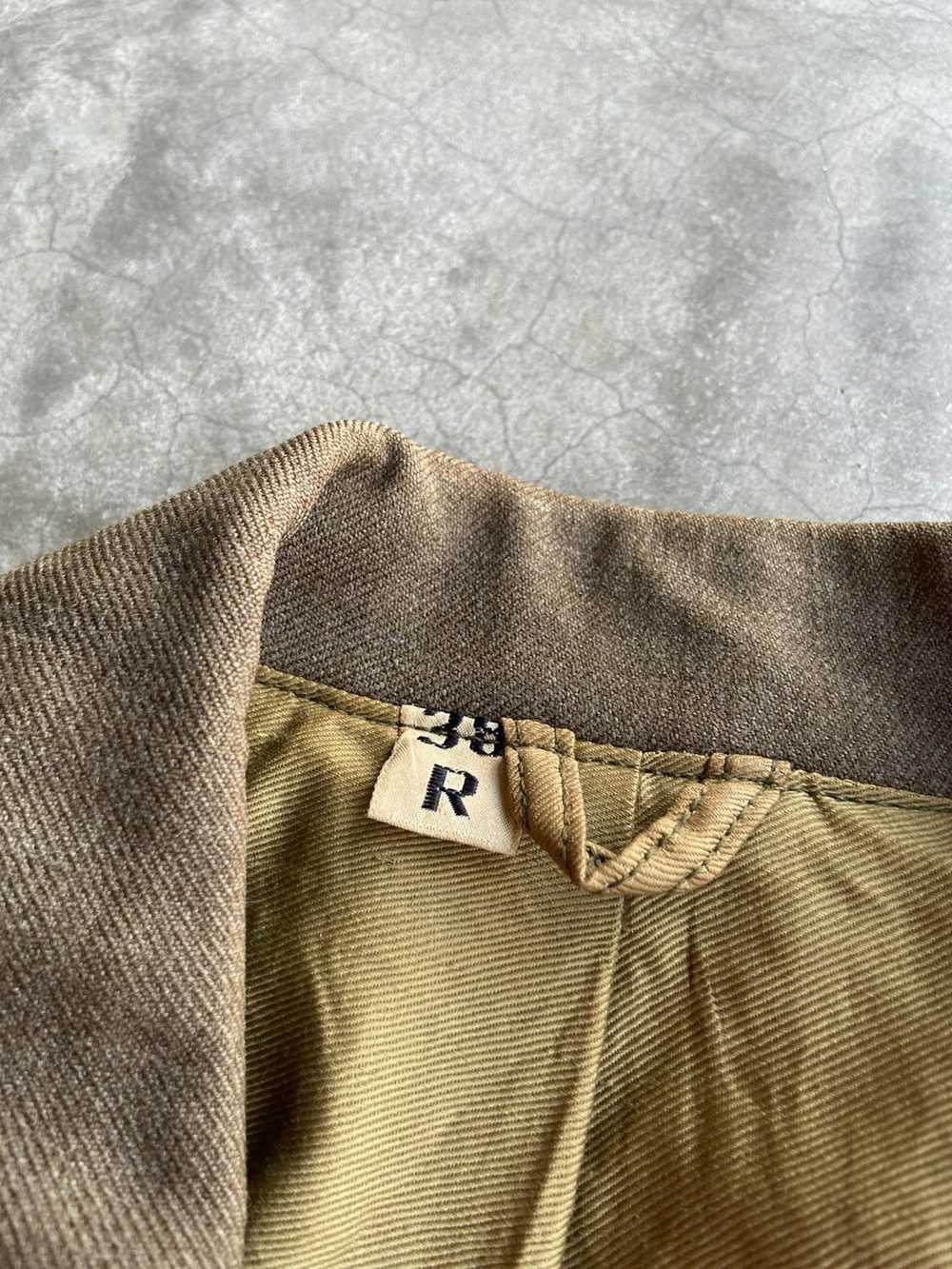 Military × Vintage Vintage Wool Military Cropped … - image 3