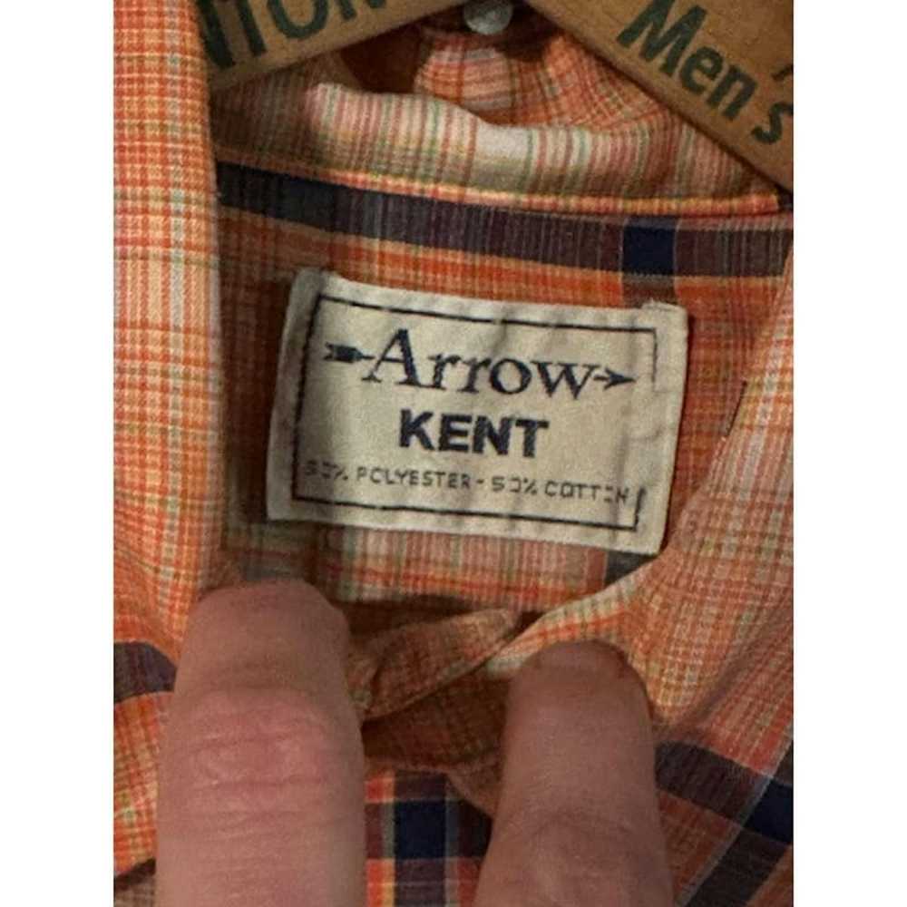 Arrow Vintage Arrow Kent Worn In Button Up - image 3
