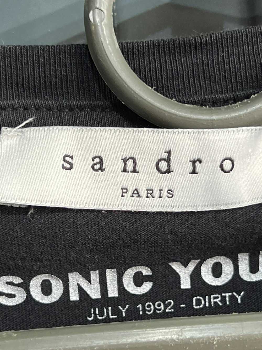 Band Tees × Rock T Shirt × Sandro Sandro X Sonic … - image 3