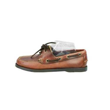 L.L. Bean × Leather LL Bean Brown Leather Slip On… - image 1