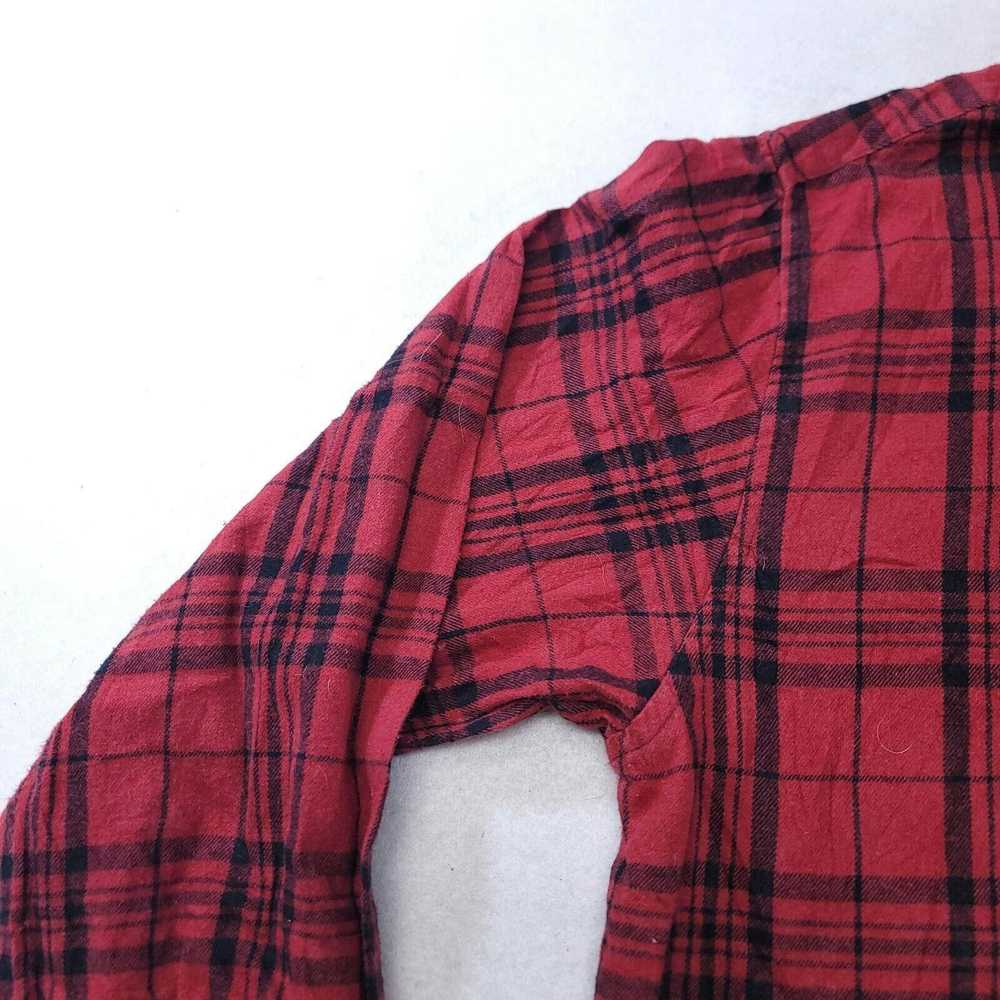 St. Johns Bay St Johns Bay Tartan Flannel Shirt M… - image 4
