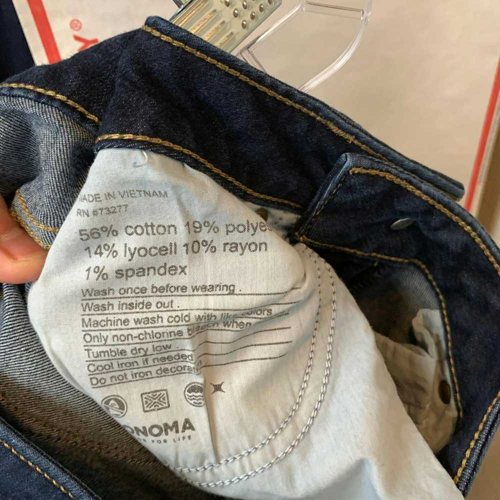 Sonoma Sonoma Skinny Jeans Women's Size 4 Dark Bl… - image 7