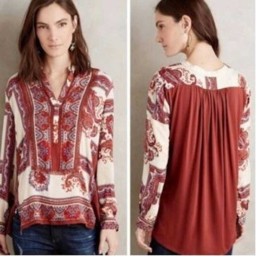 Anthropologie Anthropologie Tiny Nahara Boho Pais… - image 10