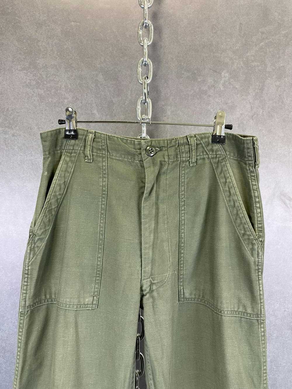 Vintage Vintage Military OG-107 Fatigue Pants Cot… - image 2