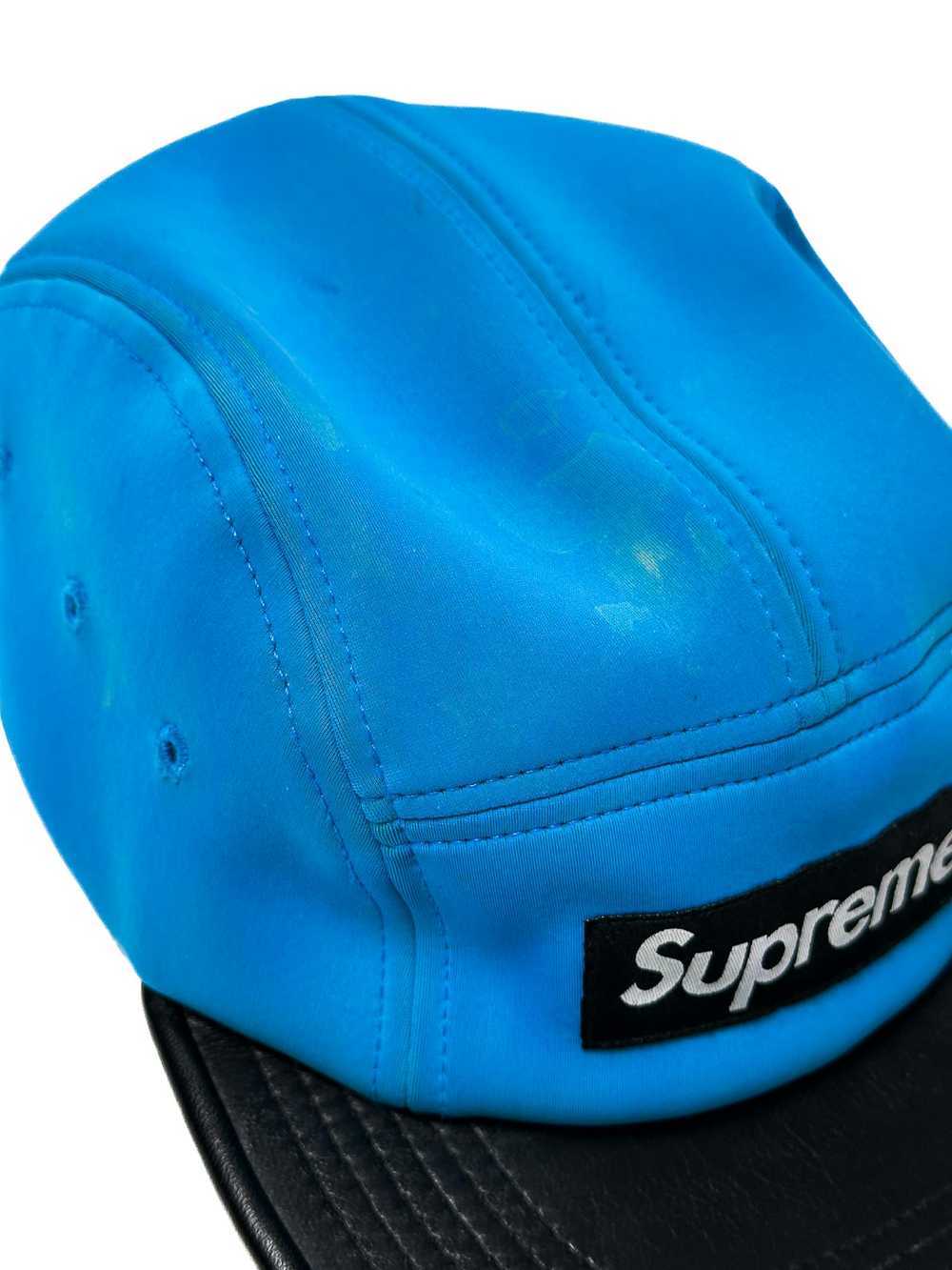 Supreme Neoprene Leather Camp Hat - image 2