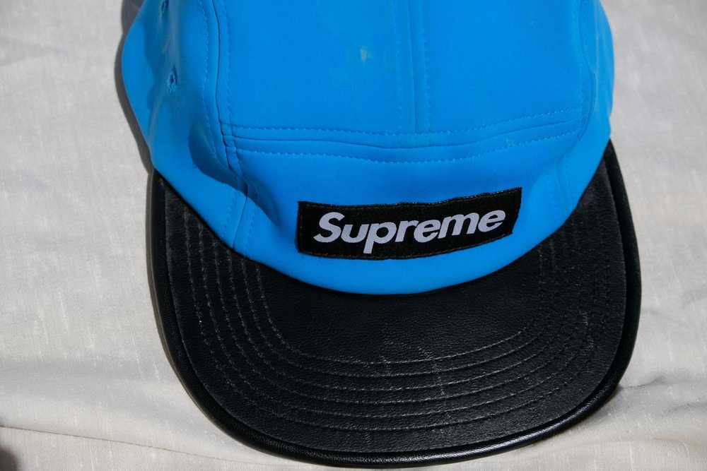 Supreme Neoprene Leather Camp Hat - image 4