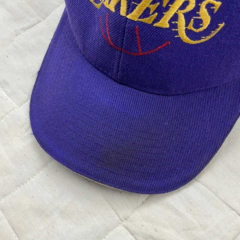 Vintage Vintage 90s Los Angeles Lakers Basketball… - image 2