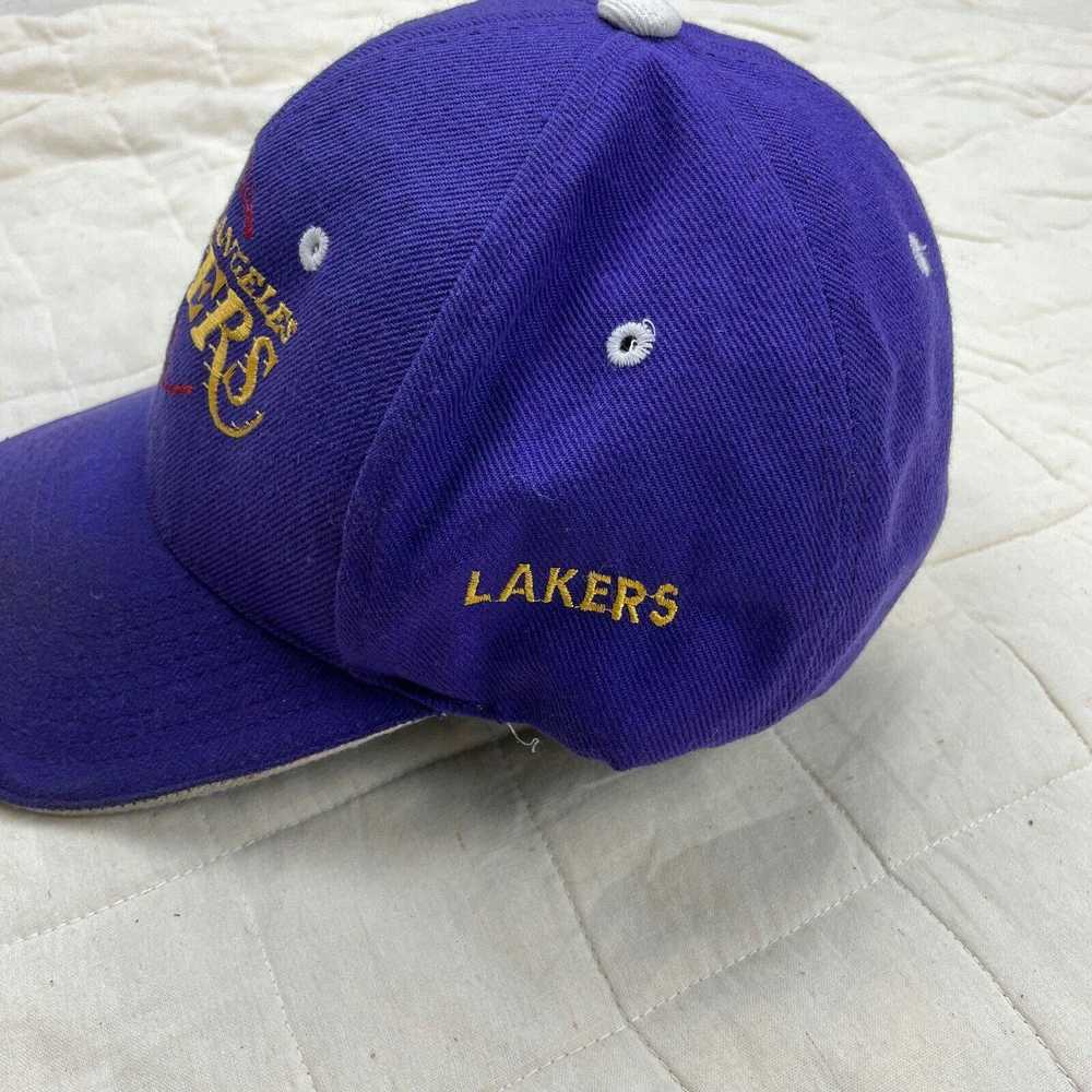 Vintage Vintage 90s Los Angeles Lakers Basketball… - image 3