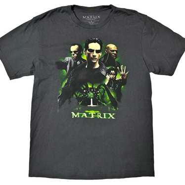 Movie The Matrix Movie Poster Graphic T-Shirt Gre… - image 1