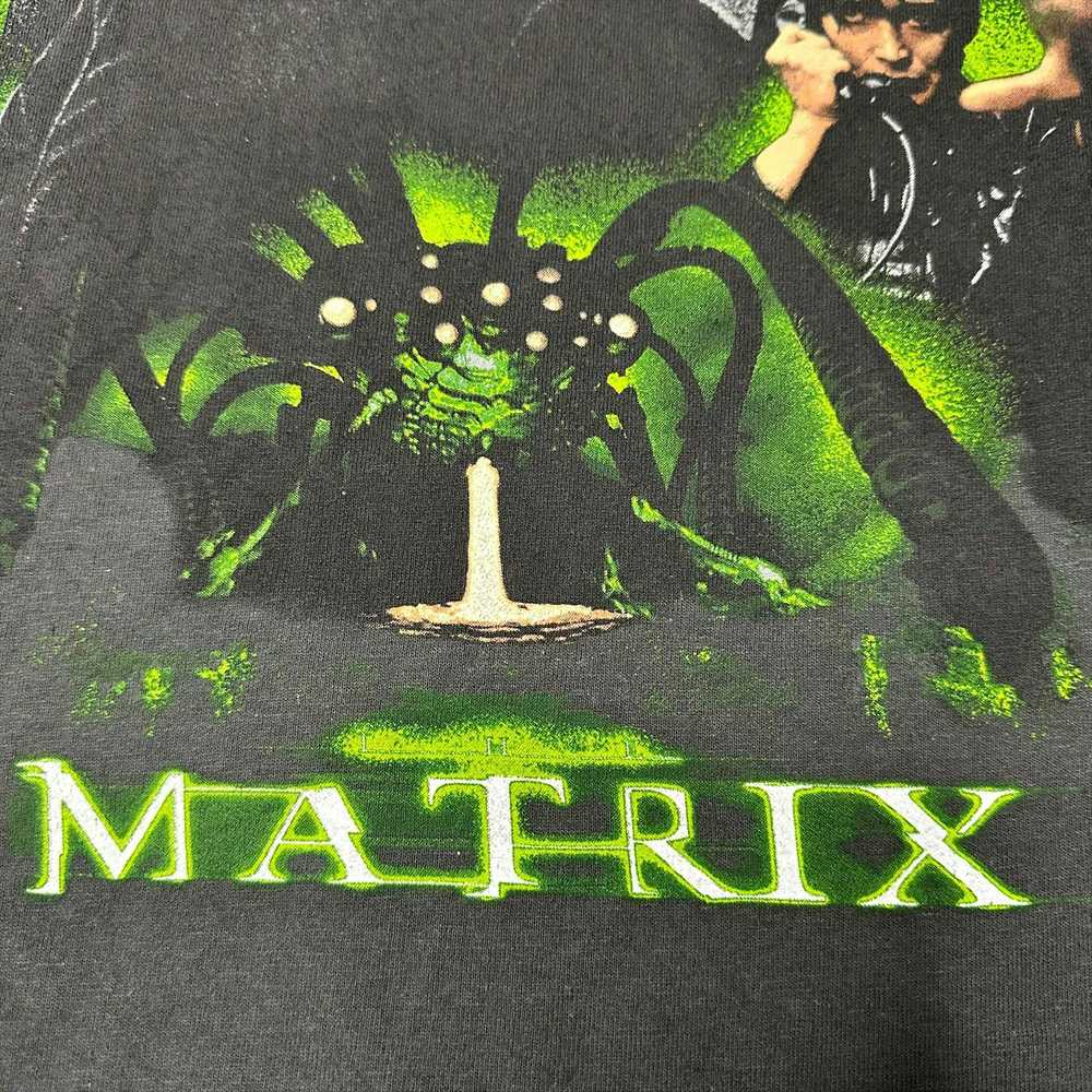 Movie The Matrix Movie Poster Graphic T-Shirt Gre… - image 5