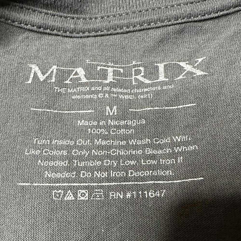 Movie The Matrix Movie Poster Graphic T-Shirt Gre… - image 6