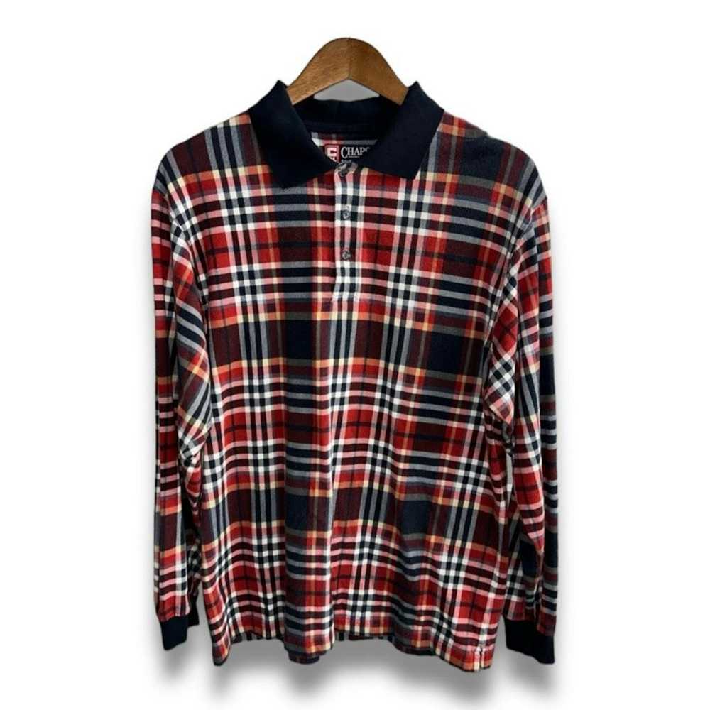 Chaps Ralph Lauren Red & Navy Check Chaps Ralph Laure… Gem