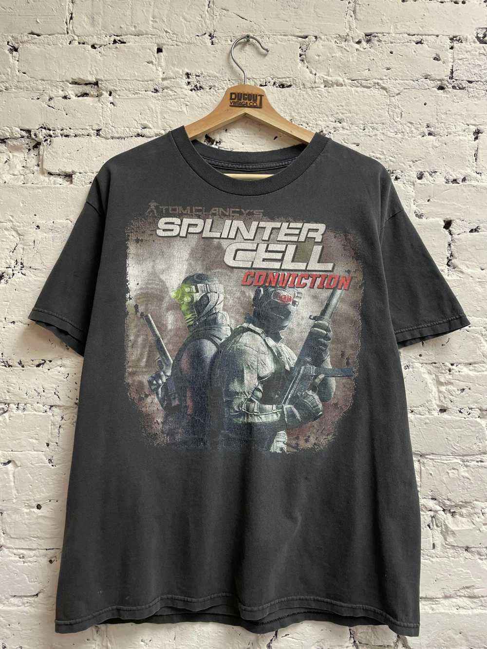 Streetwear Splinter Cell Conviction Video Game T-… - image 1