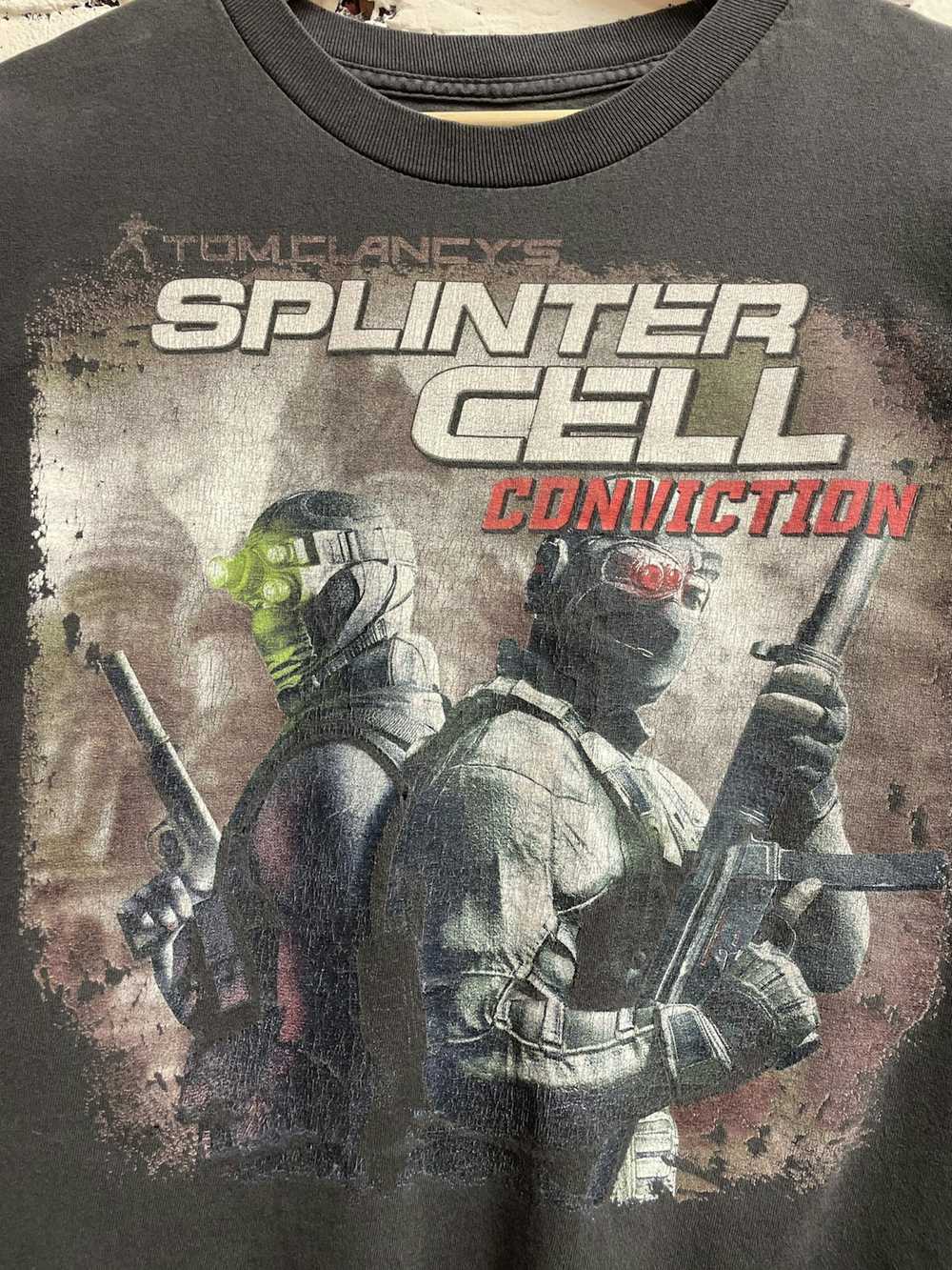 Streetwear Splinter Cell Conviction Video Game T-… - image 7