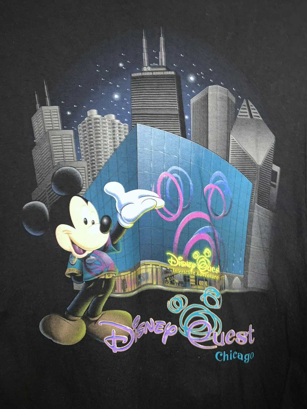 Disney × Vintage Disney Quest Chicago Tee - image 2