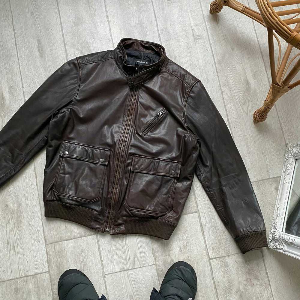 Designer × Leather Jacket × Vintage Vintage Strel… - image 11