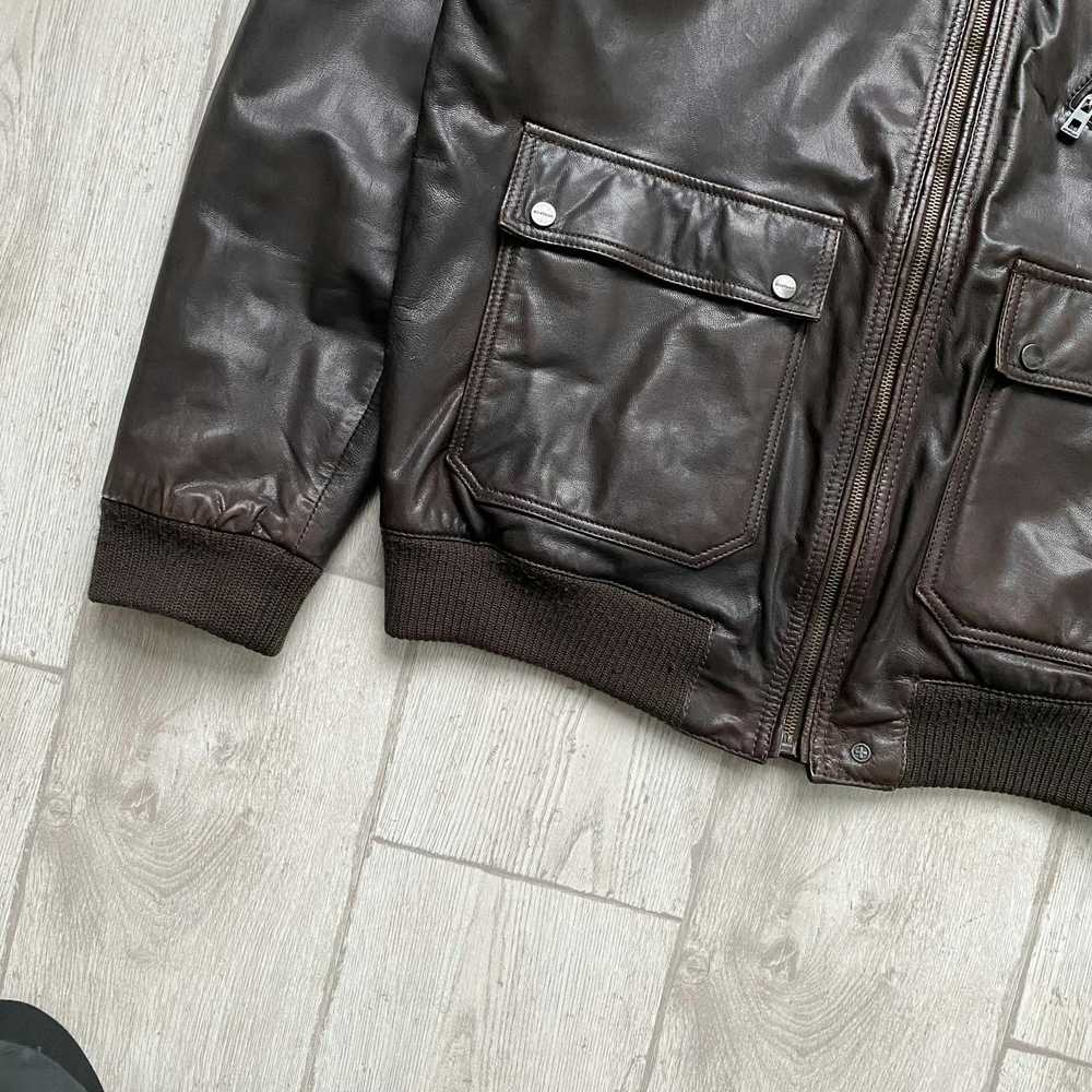 Designer × Leather Jacket × Vintage Vintage Strel… - image 3
