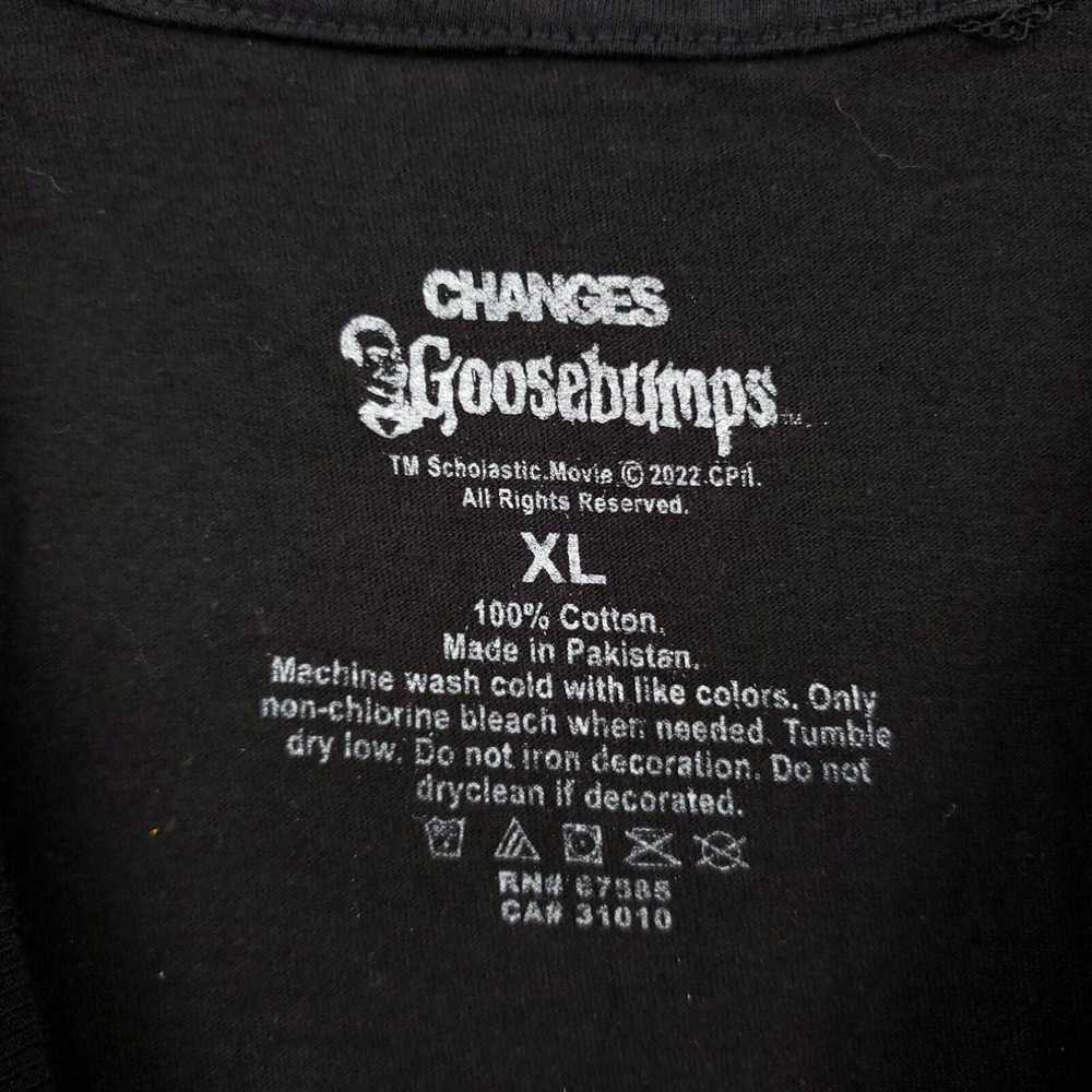 Vintage Changes T-Shirt Mens XL Black Goosebumps … - image 3