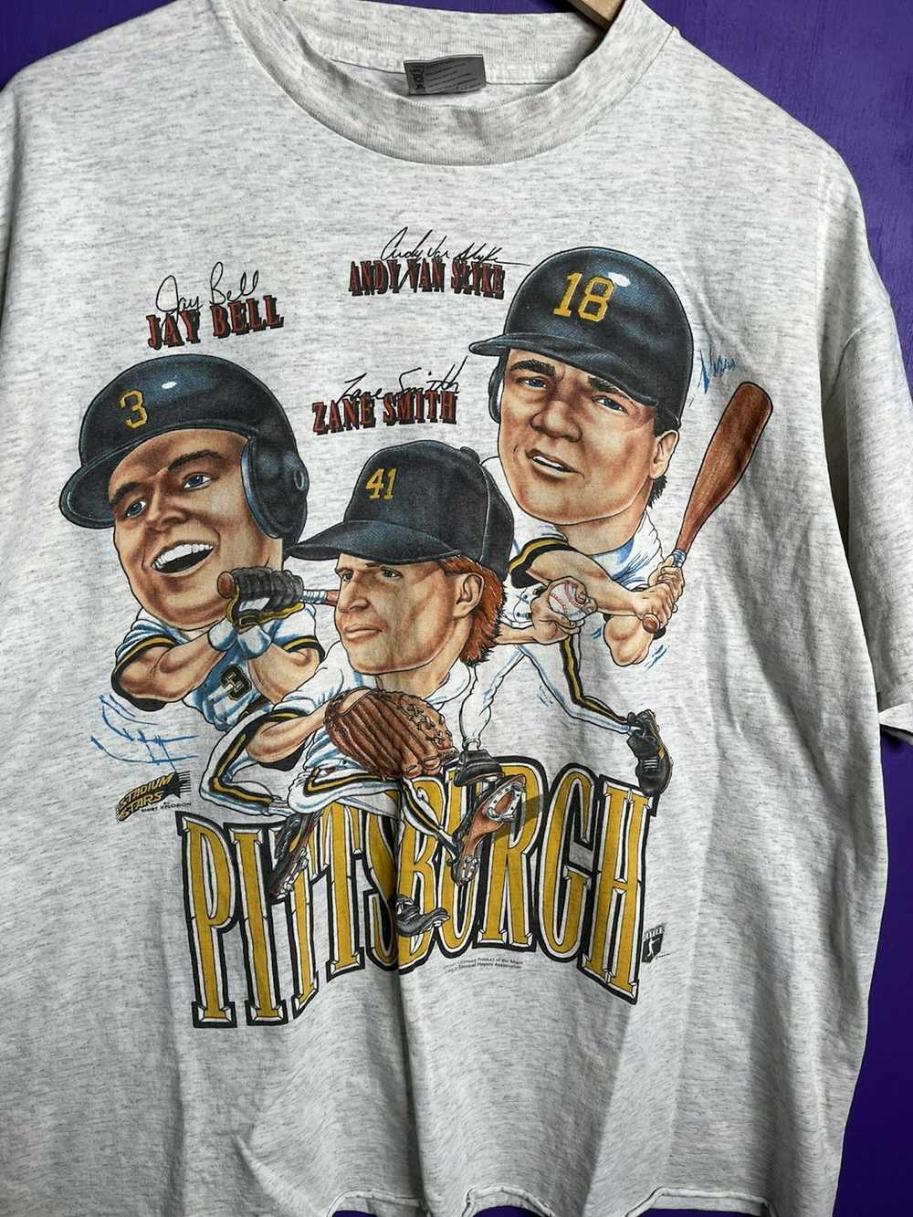 MLB × Made In Usa × Vintage Vintage 90s Pittsburg… - image 3