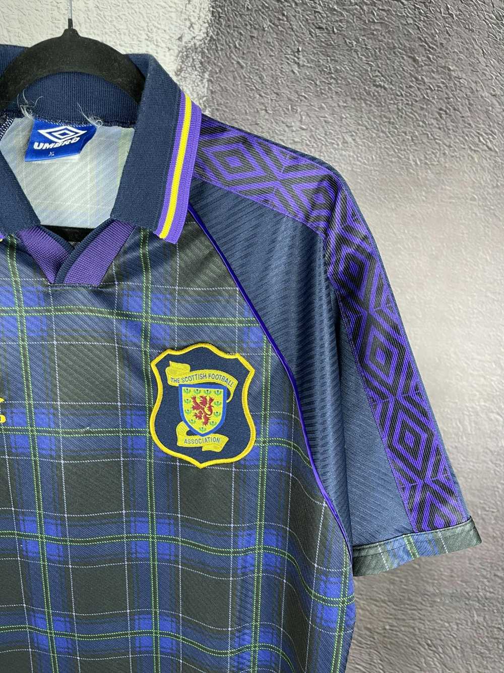 Soccer Jersey × Umbro × Vintage Umbro Scotland 19… - image 4
