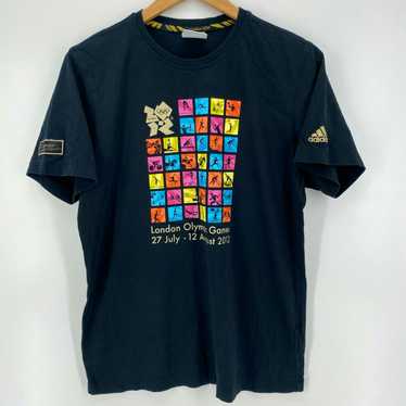 Adidas Adidas T-Shirt Men's M Black London Olympi… - image 1