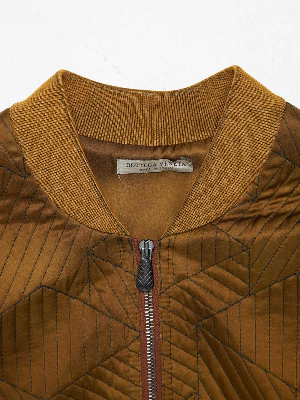 Bottega Veneta Abstract Geometric Stiched Bomber - image 6