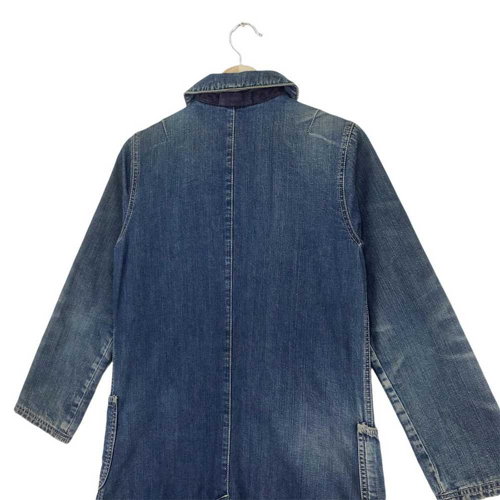 Blue Blue Japan Blue blue Japan Parka Denim Jacket - image 6