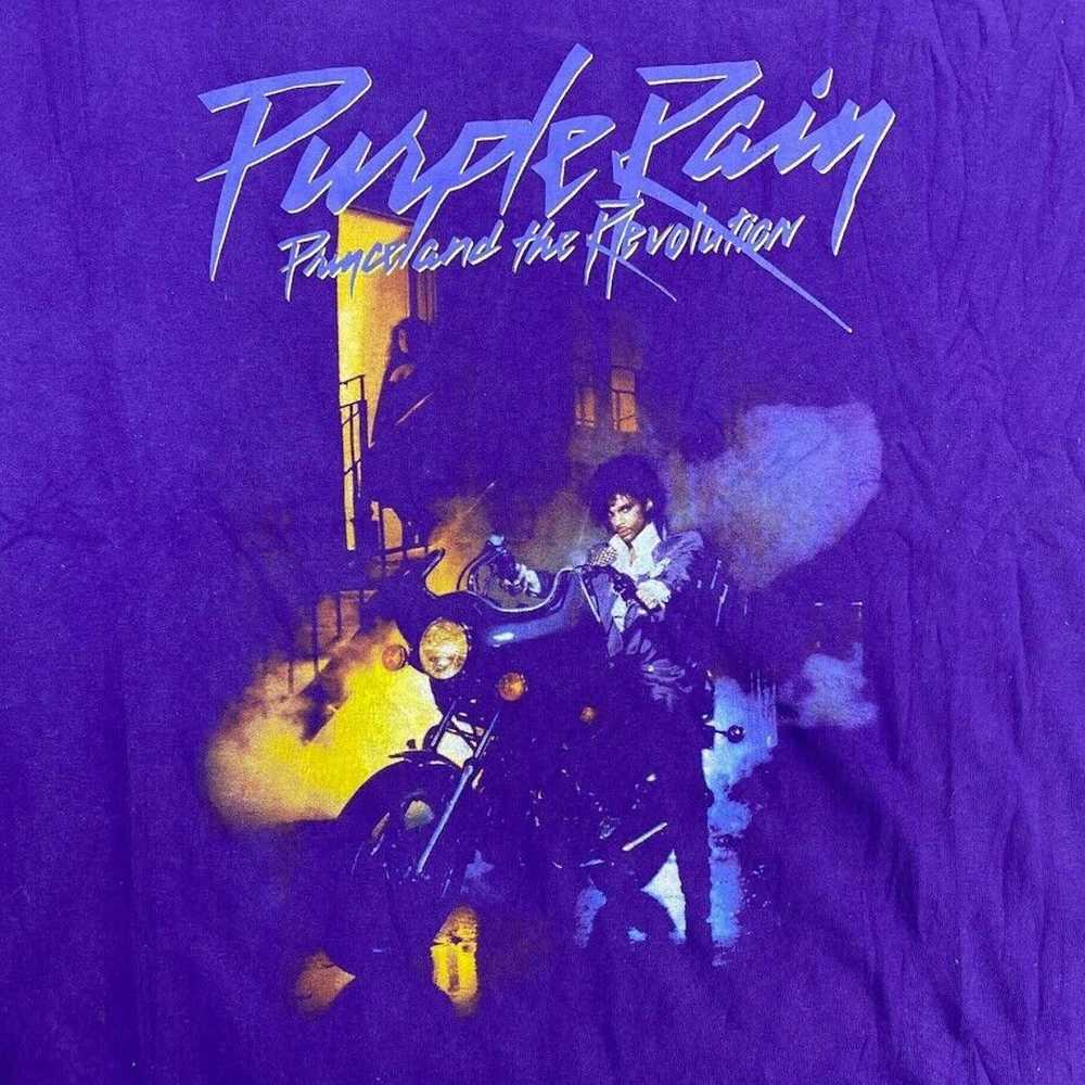 Prince Purple Rain Prince and the Revolution T Vi… - image 4