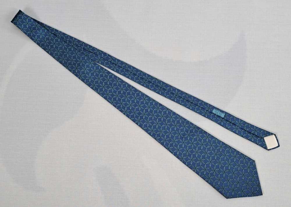 Hermes × Vintage Vintage HERMES Paris silk tie 64… - image 5