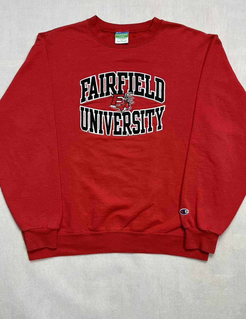 Champion × Vintage Sweatshirt Champion Fairfield … - image 2