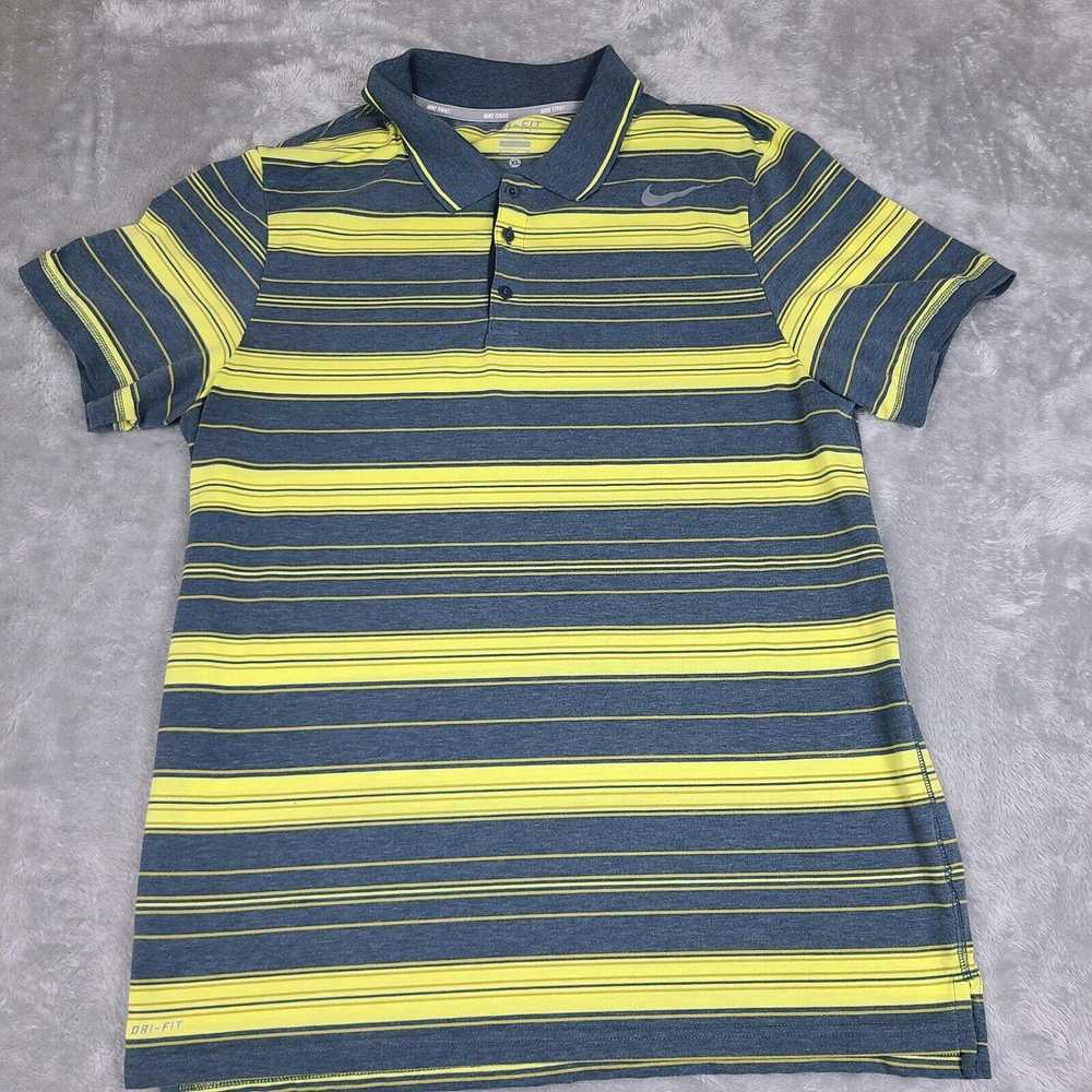 Nike Nike Dri-Fit Tennis Polo Shirt Mens Size X-L… - image 1