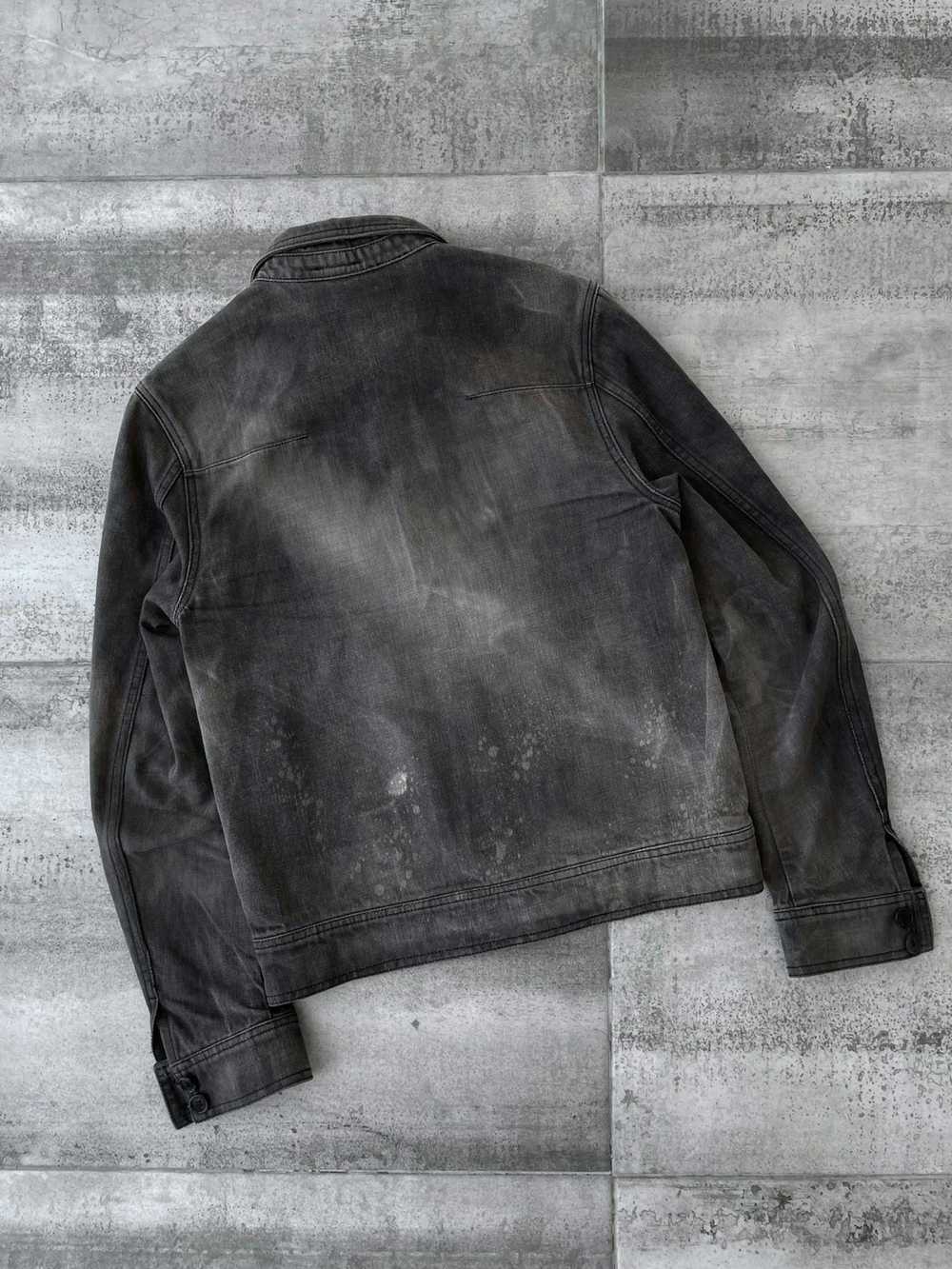 Dior SS2003 “Follow Me” faded denim jacket - image 2