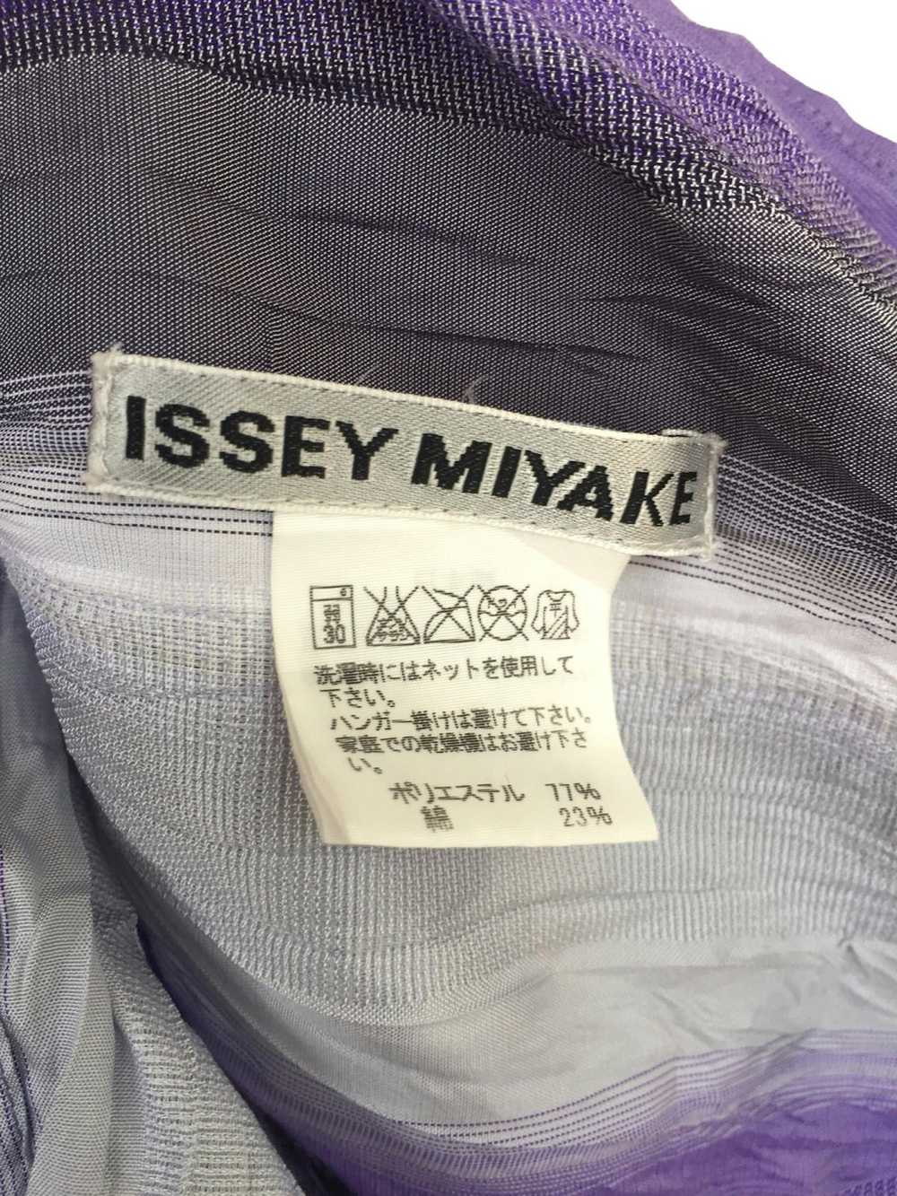Issey Miyake DOPE🔥OG Issey Miyake Pleated Stripe… - image 6