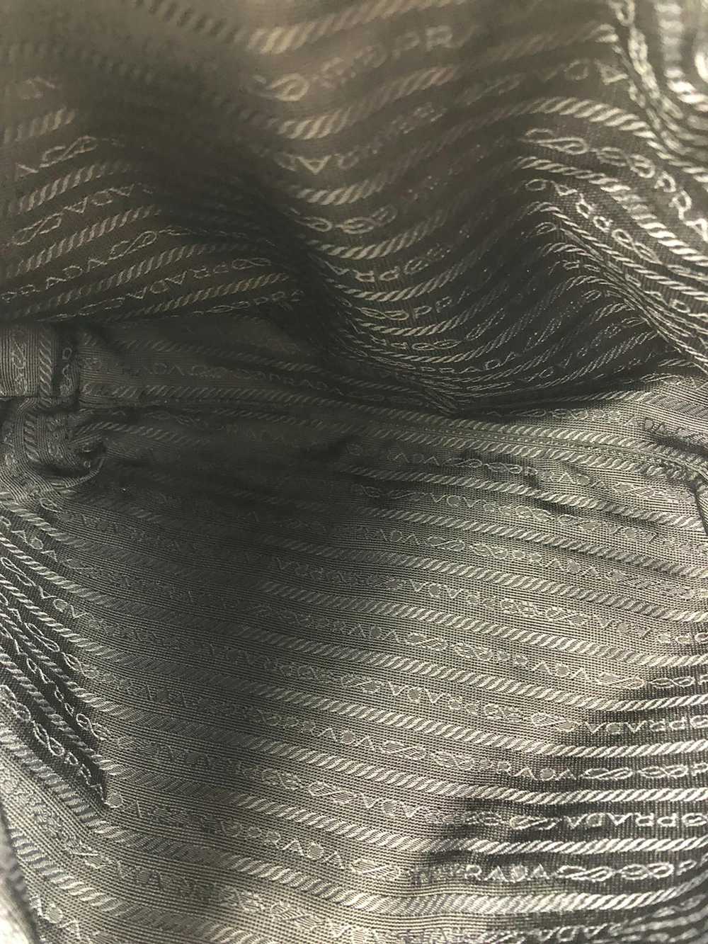 Prada Prada tessuto nero nylon tote bag - image 3