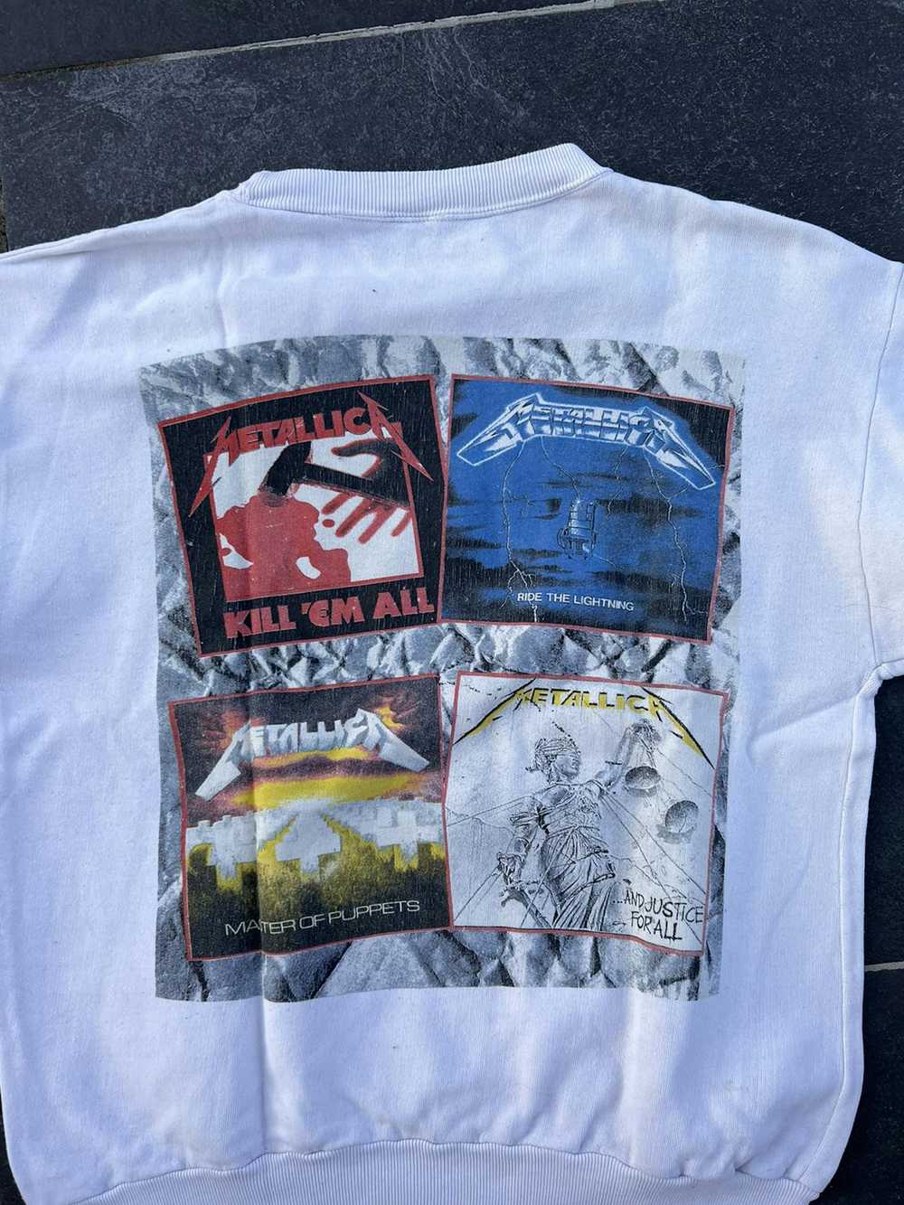 Band Tees × Metallica × Vintage 1988 Metallica An… - image 7