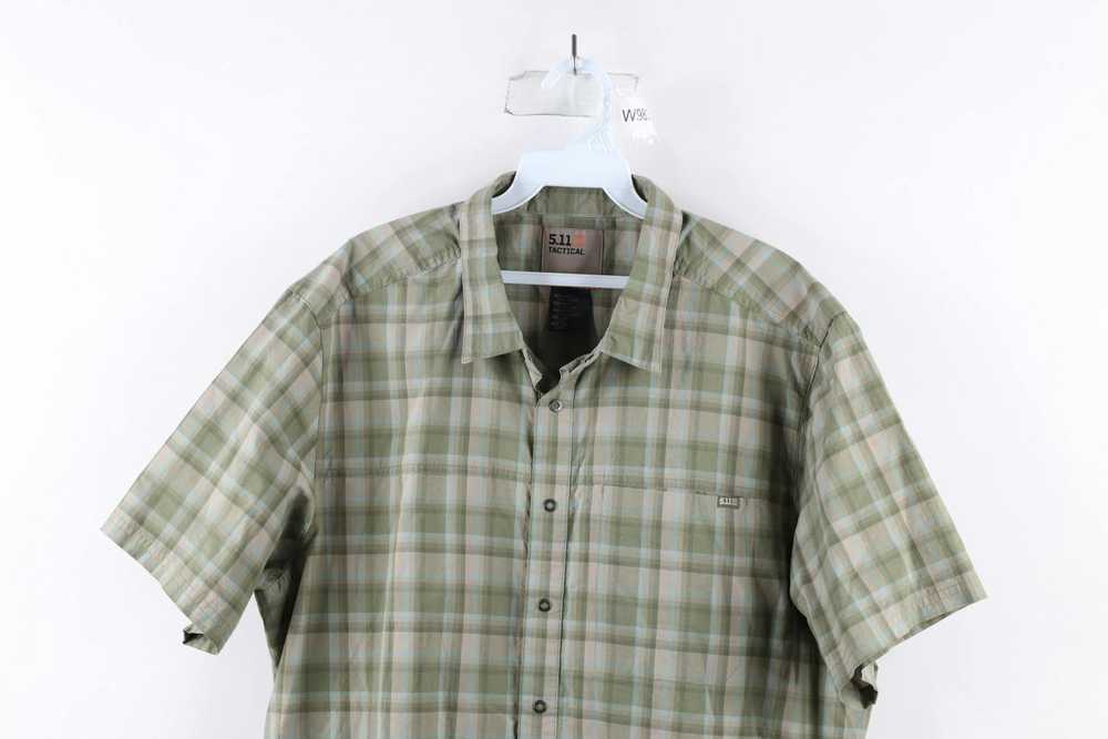 Vintage 5.11 Tactical Series Short Sleeve Snap Bu… - image 2