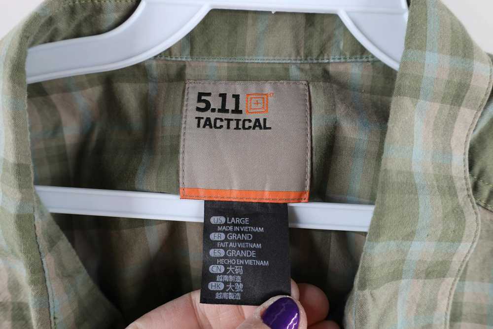 Vintage 5.11 Tactical Series Short Sleeve Snap Bu… - image 7