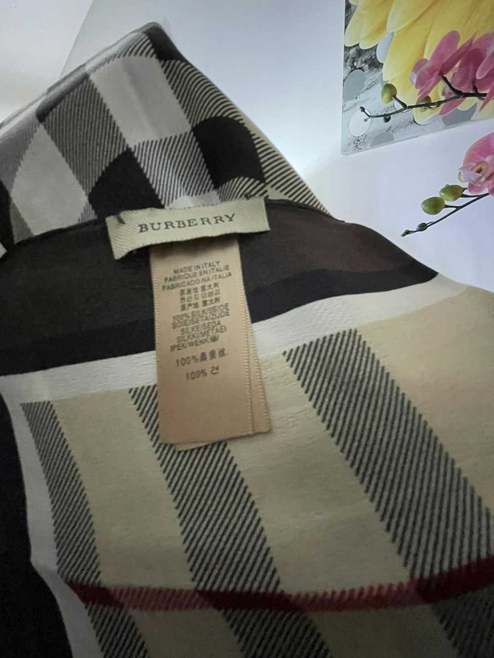 Burberry Prorsum Burberry Prorsum Silk Wrap Shawl… - image 10