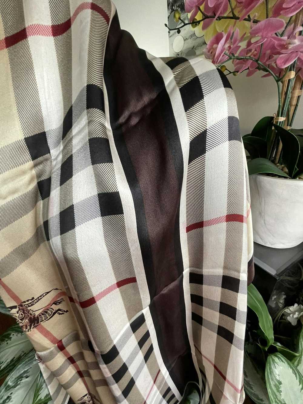 Burberry Prorsum Burberry Prorsum Silk Wrap Shawl… - image 4