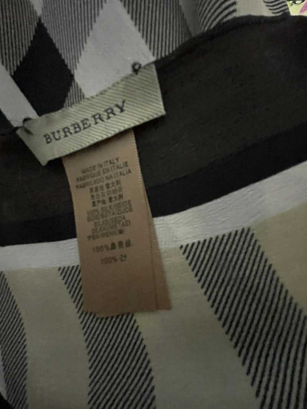 Burberry Prorsum Burberry Prorsum Silk Wrap Shawl… - image 9