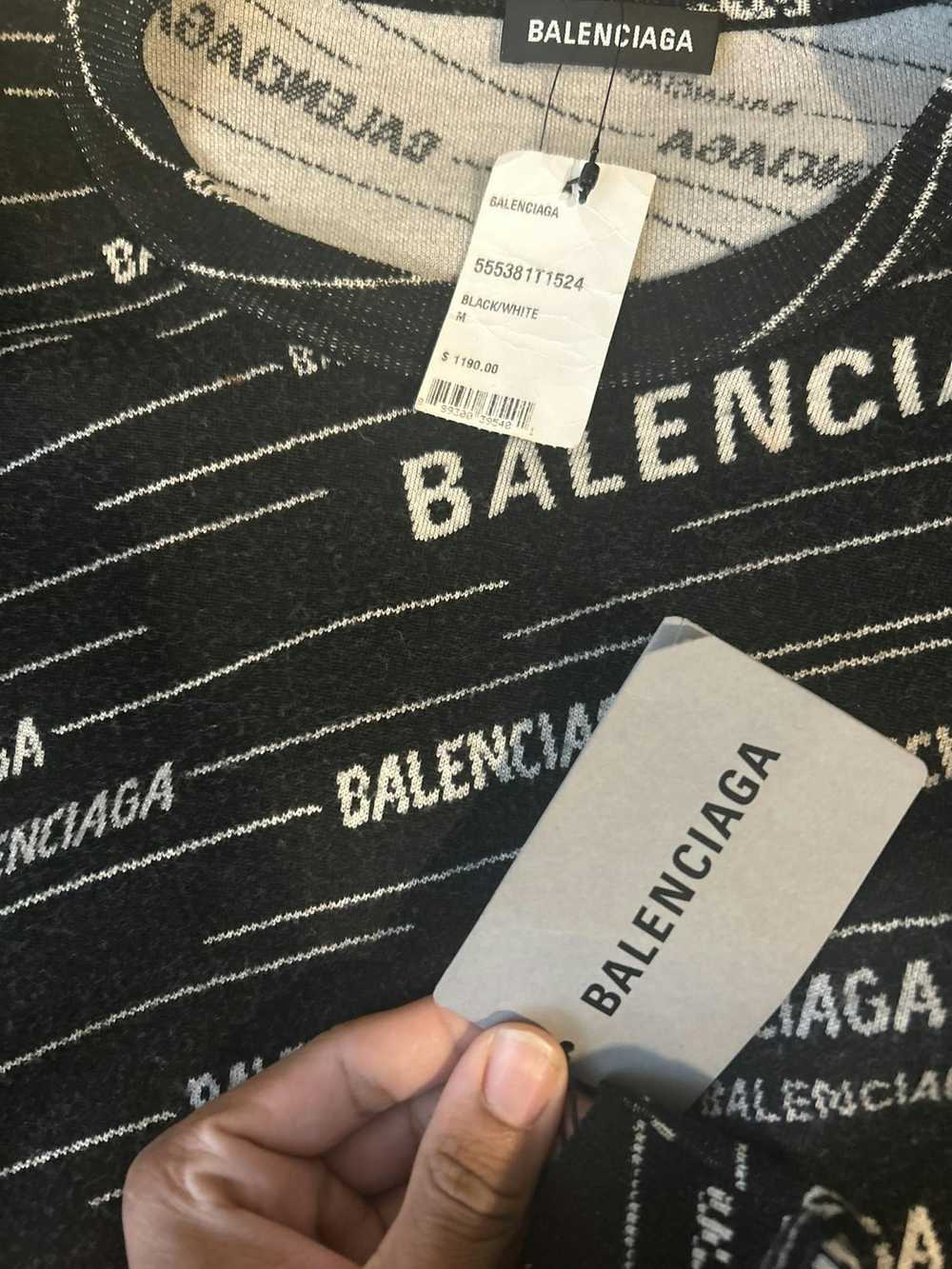 Balenciaga balenciaga crew neck - image 2