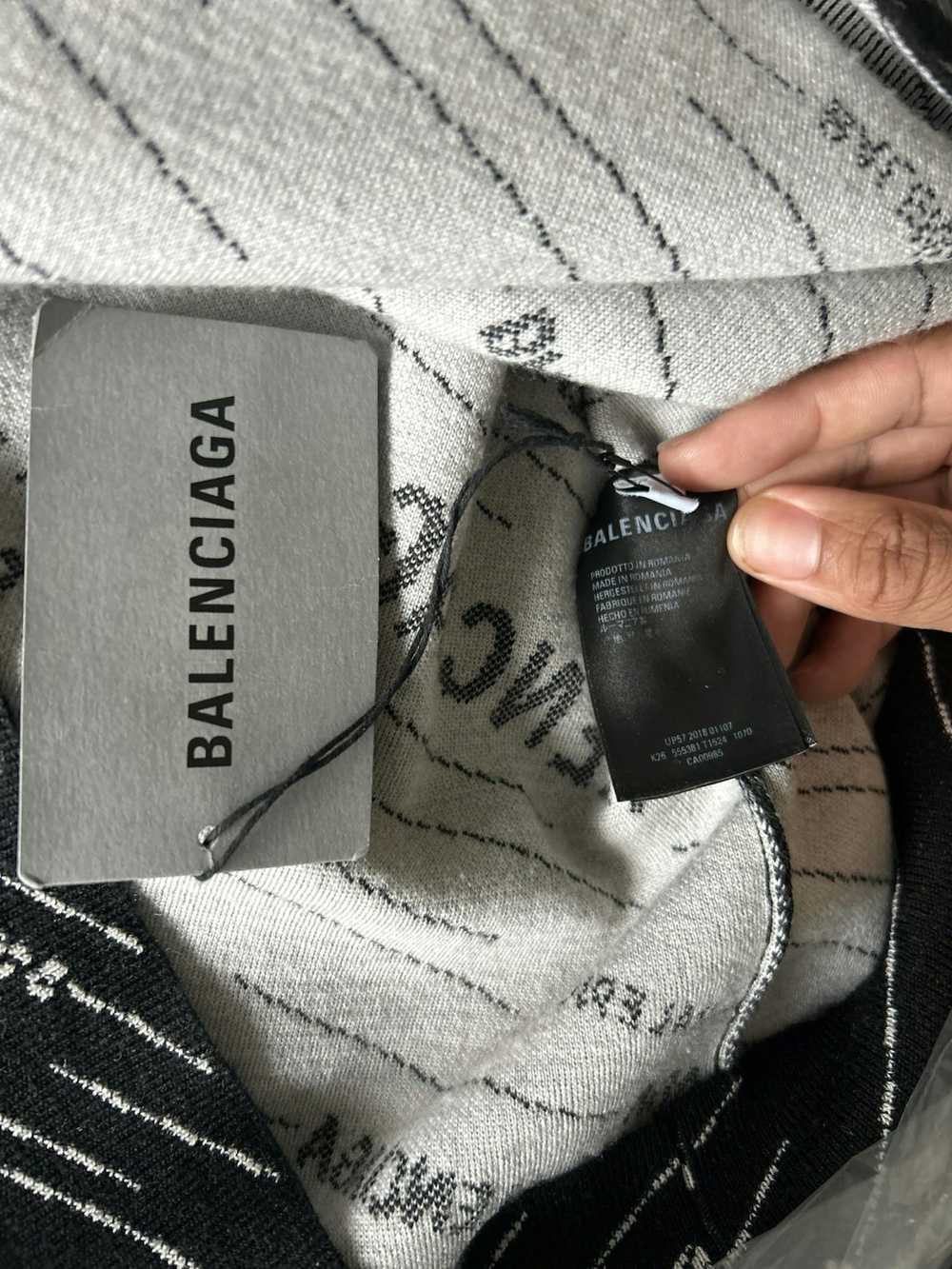 Balenciaga balenciaga crew neck - image 3